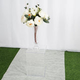 Clear Acrylic Pedestal Risers | Transparent Acrylic Display Boxes 