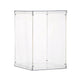 Clear Acrylic Pedestal Risers - Transparent Acrylic Display Boxes #whtbkgd