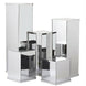 Silver Mirror Box, Pedestal Risers, Acrylic Box