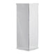 32 inch Silver Mirror Finish Acrylic Pedestal Risers#whtbkgd