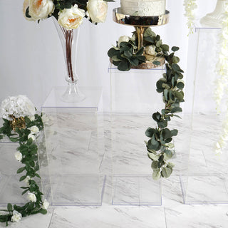 Enhance Your Event Decor with Clear Acrylic Pedestal Risers