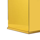 Gold Acrylic Pedestal Risers | Transparent Acrylic Display Boxes