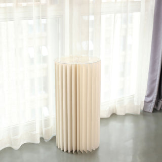 Versatile Pillar Pedestal Stand for Weddings, Parties, and More