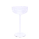 4 Pack | 17.5" Long Stem Martini Flower Vase Clear Plastic Centerpieces#whtbkgd