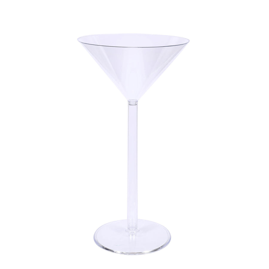4 Pack | 18" Martini Flower Vase With Fillable Stem#whtbkgd