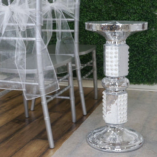 Create Unforgettable Moments with Our Pearl Studded Centerpiece Riser