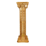 4 Pack | 40inch Tall Gold PVC Venetian Artistic Roman Inspired Pedestal Column Plant Stand#whtbkgd