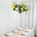 40inch Tall Clear Acrylic Rectangular Flower Frame Table Display Stand