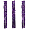 Metallic Purple Foil Fringe Hanging Curtain Column