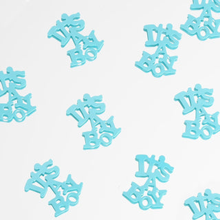 Add a Touch of Elegance with Blue Metallic Foil Confetti