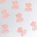 300 Pcs Pink Metallic Foil Baby Shower Table Confetti Party Sprinkles