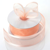 Add Elegance to Your Gifts with Peach Sheer Organza Ribbon