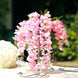 5 Pack | 44inch Pink Artificial Silk Hanging Wisteria Flower Vines#whtbkgd