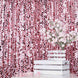 8ftx8ft Pink Big Payette Sequin Event Background Drapery Panel, Photo Backdrop Curtain