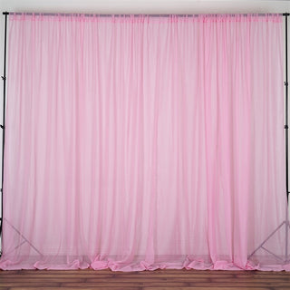 Premium Pink Chiffon Backdrops for a Sophisticated Touch