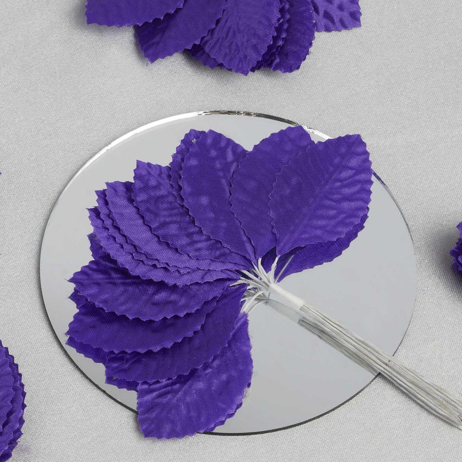 144 Burning Passion Leafs for Craft - Purple