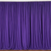 2 Pack Purple Inherently Flame Resistant Scuba Polyester Curtain Panel Backdrops#whtbkgd
