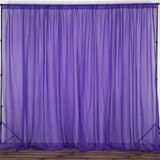 Create a Stunning Atmosphere with Purple Sheer Curtain Panels