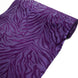 54" x 10 Yards | Taffeta Fabric Roll | Zebra Print Fabric by the Roll | Zebra Fabric Animal Print - Purple