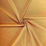 Gold Stretch Spandex Fitted Round Tablecloth 60 in for 5 Foot Tables#whtbkgd