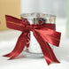 10Inch Pre Tied Satin Ribbon Bows With Gold Foil Lining For Gift Basket & Party Favors Decor