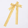 50 Pcs | 10inches Gold Pre Tied Ribbon Bows, Satin Ribbon With Gold Foil #whtbkgd