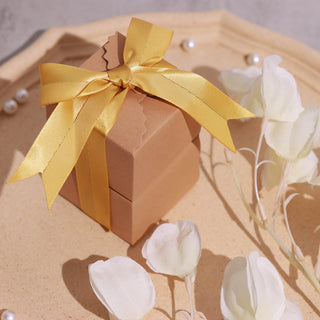 Create a Magical Atmosphere with Gold Pre Tied Ribbon Bows