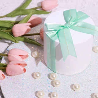 Create Stunning Decor with Mint Green Pre Tied Ribbon Bows