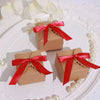 50 Pcs 3inch Sage Green Satin Pre Tied Ribbon Bows, Gift Basket Party Favor Bags Decor - Classic