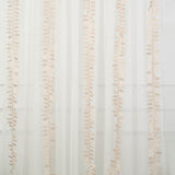50ft | 4inch Beige Leaf Petal Taffeta Ribbon Sash, Artificial DIY Fabric Garlands