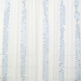 50ft | 4inch Dusty Blue Leaf Petal Taffeta Ribbon Sash, Artificial DIY Fabric Garlands