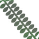50ft | 4inch Green Leaf Petal Taffeta Ribbon Sash, Artificial DIY Fabric Garlands#whtbkgd