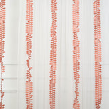 50ft | 4inch Terracotta Leaf Petal Taffeta Ribbon Sash, Artificial DIY Fabric Garlands