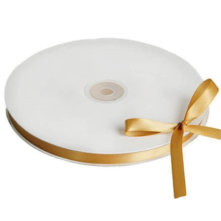 Add Elegance to Your Events with Gold Satin Ribbon
