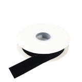 Black 1inch Velvet Single Faced Ribbon Spool, DIY Craft Supplies, Velvet & Nylon Ribbon Roll#whtbkgd