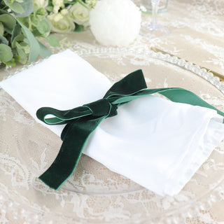 Shop Now and Unleash Your Creativity with Hunter Emerald Green Velvet Ribbon
