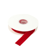 Red 1Inch Velvet Single Faced Ribbon Spool, DIY Craft Supplies, Velvet & Nylon Ribbon Roll#whtbkgd
