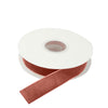 Terracotta 1Inch Velvet Single Faced Ribbon Spool, DIY Craft Supplies, Velvet & Nylon Ribbon Roll#whtbkgd
