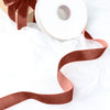 Terracotta 1Inch Velvet Single Faced Ribbon Spool, DIY Craft Supplies, Velvet & Nylon Ribbon Roll