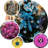 10 Yards 2.5" DIY Fuchsia Glittery Deco Mesh Ribbons - Clearance SALE