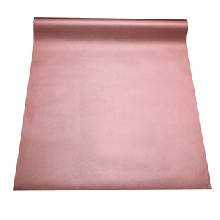Make Your Prom or Hollywood Party Shine with the Rose Gold Sparkle Glitter Wedding Aisle Runner