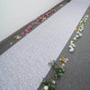 36 Inch x 100ft White Floral Lace Aisle Runner