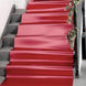 3ftx65ft Metallic Red Glossy Mirrored Wedding Aisle Runner, Non-Woven Red Carpet Runner Prom Parties
