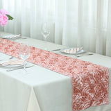 Transform Your Tables with the Dusty Rose Satin Table Runner
