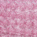 14x108inch Pink Grandiose 3D Rosette Satin Table Runner#whtbkgd