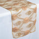 Gold Lace Netting Extravagant Fashionista Style Table Runner#whtbkgd