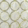 Tea Green Sequin Circle Designs Table Runners - Table Top Wedding Catering Party Decorations - 108x12"