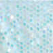 13x108 inches Iridescent Blue Big Payette Sequin Table Runner#whtbkgd