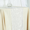 13x108inch Clear Big Payette Sequin Table Runner