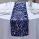 13x108 inch Navy Blue Big Payette Sequin Table Runner